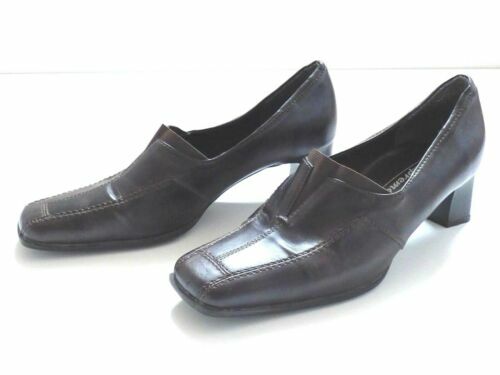 Chaussure montante type Brodequin en cuir pleine fleur pigmenté