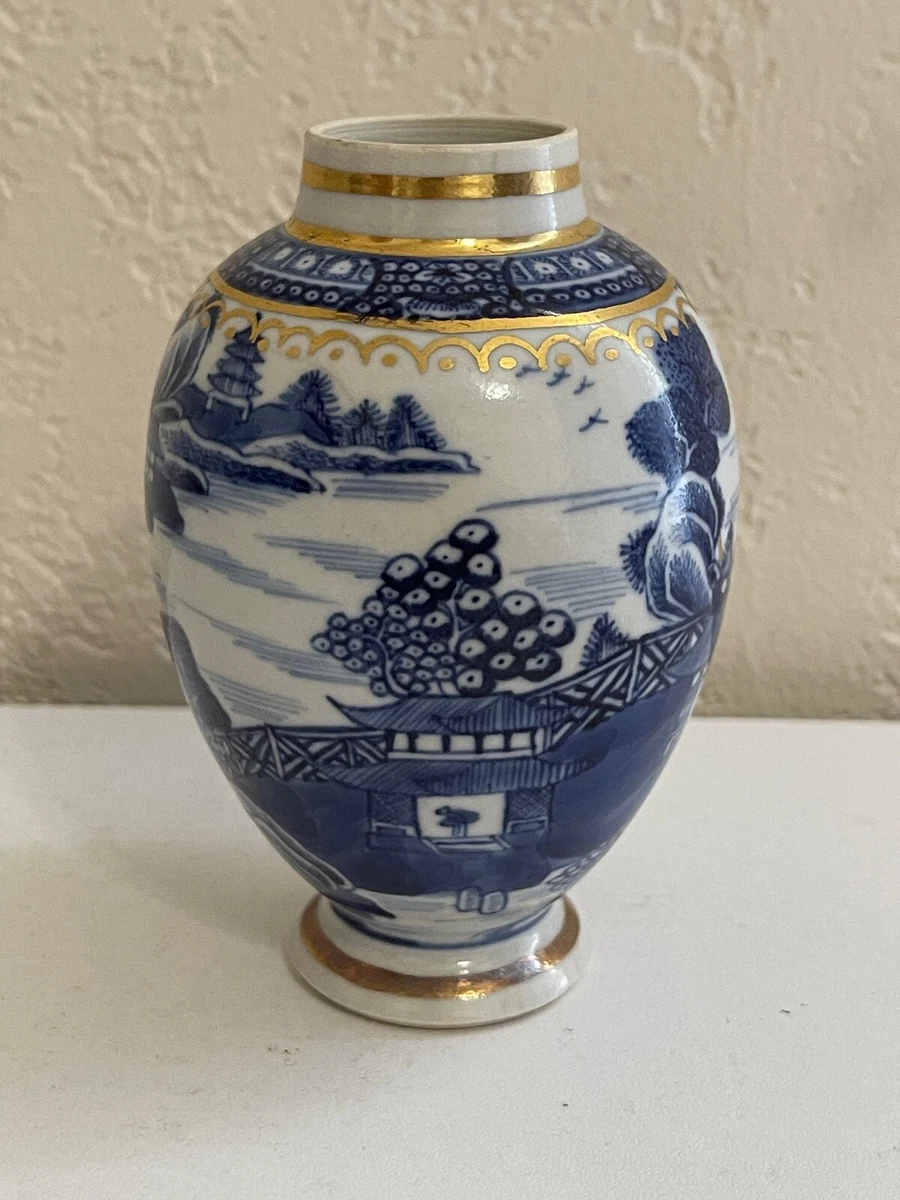蓝色中国花瓶1800年以前| eBay