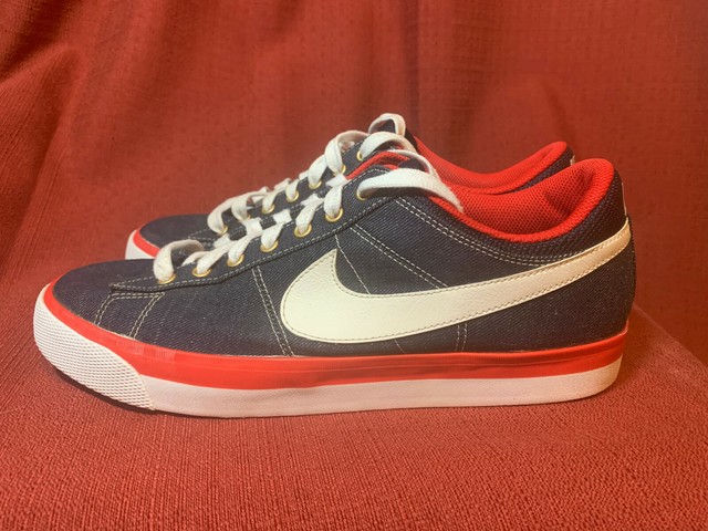 nike sneakers blue casual shoes