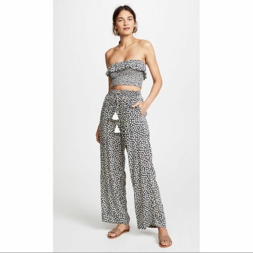 Azalea Biella Pants Wide Leg Floral | eBay