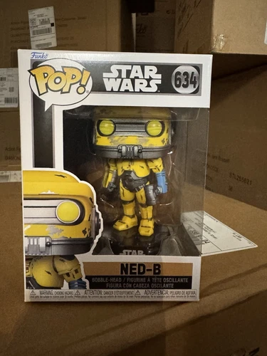 Funko Pop! Star Wars Kenobi 634 NED-B Vinyl Figure w/Protector