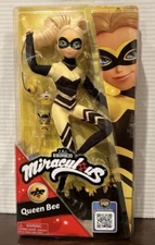 Miraculous Ladybug Queen Bee Fashion Doll & Pollen Kwami Brand New Playmates