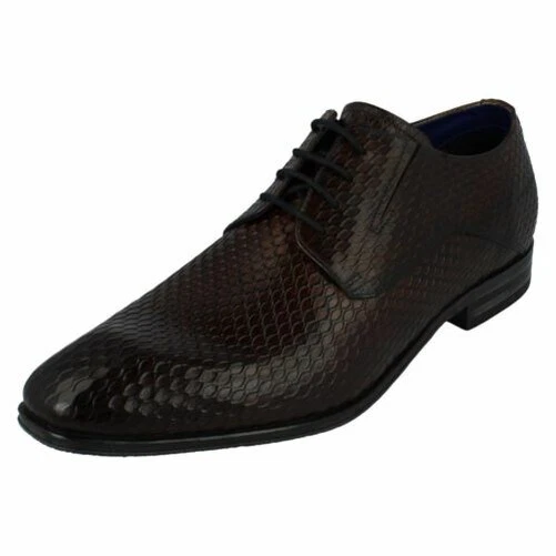 Herren Bugatti Formell Schnürbar Absatz Lederschuhe 82101 - Bild 1 von 1