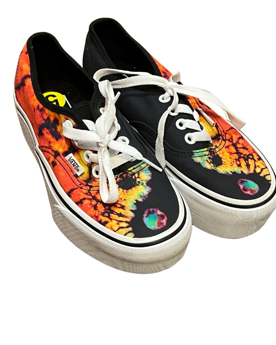 Vans Stackform Paradoxical Platform Tie Dye Sneak… - image 1