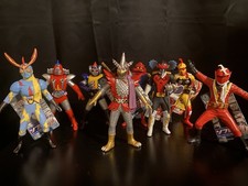 Bandai Vinyl Sofubi Shotaro Ishinimori Inazuman Zubat Akumaizer Kyodain Figure