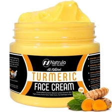 Turmeric Cream for Face & Body - All Natural Skin Brightening... 