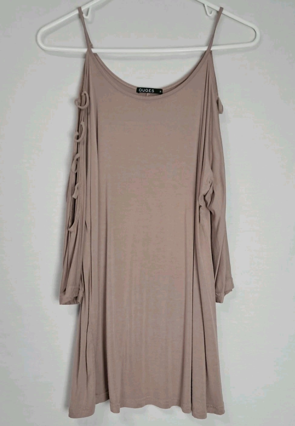 OUGES Women's Medium Three-Quarter Sleeves Hollow… - image 1