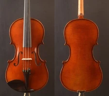 Highly recommend!A Strad "The cremoneser"1715 copy Violin.1PC BACK maste tone