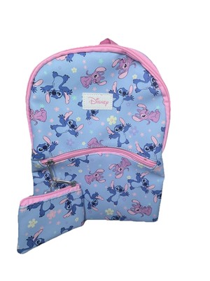 Walt Disney Lilo & Stitch Blue & Pink Mini Backpack Stitch & Angel Bioworld Bag