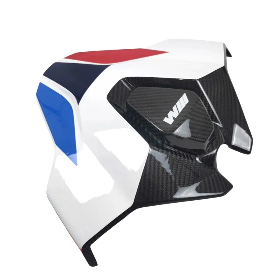 Cubierta trasera de fibra de carbono real para BMW S1000RR M1000RRR 2023-2025 Foto 3 de 4