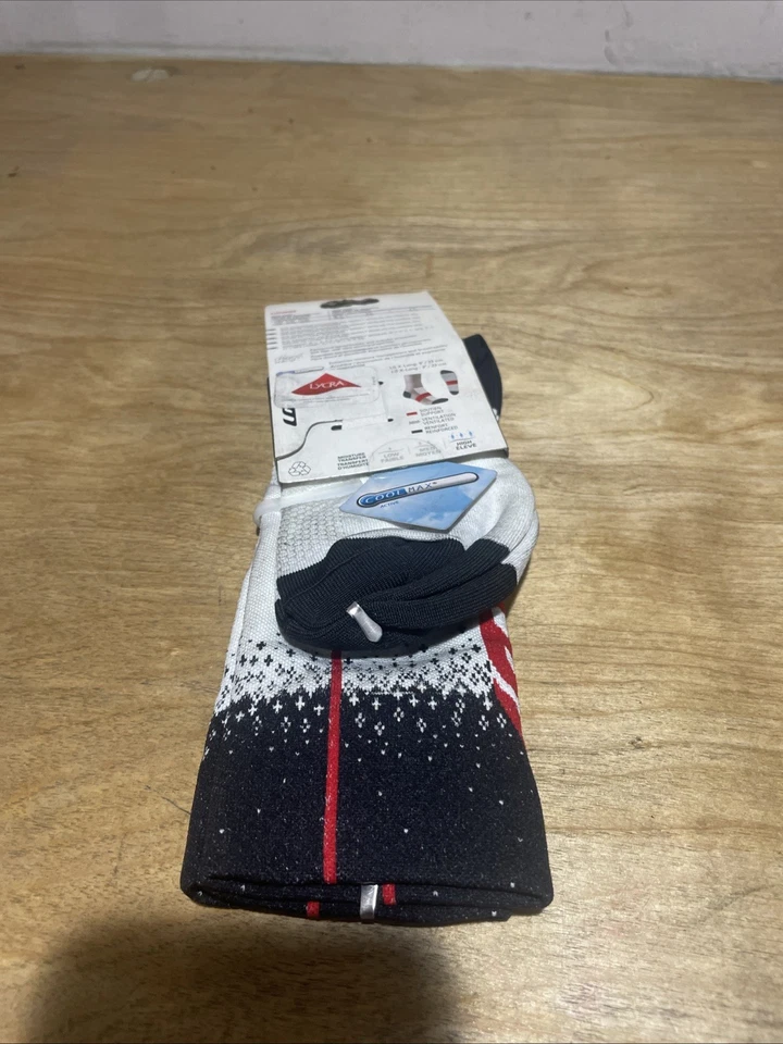 Calcetines de ciclismo Louis Garneau Course blancos/negros talla S/M Foto 2 de 2