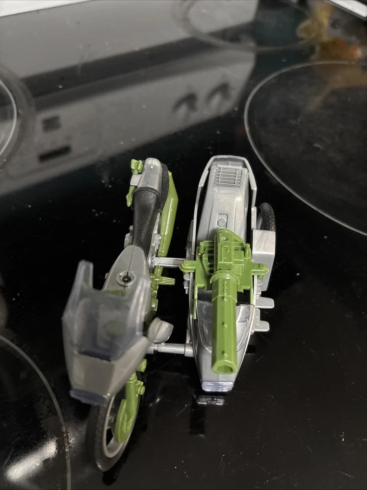 1985 GI Joe Серебряный Мотоцикл Mirage 100% Полный и Несломанный!! Отличное состояние товара - Изображение 2 из 4