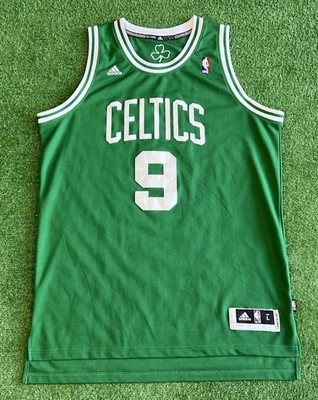 Boston Celtics Basketball Jersey Rajon Rondo Adidas Size Large