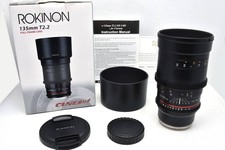 ROKINON DS135M-NEX 135mm T2.2 ED UMC / SONY E Full Frame Telephoto Cine DS with