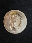 1967 Kennedy Half Dollar 3-D Pop-Out Repousse Coin 40% Silver
