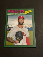 2026 Topps Heritage - Cristopher Sanchez #110 Dark Green Border