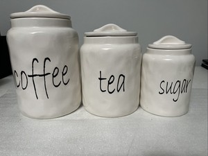 Rae Dunn Canister Set | eBay