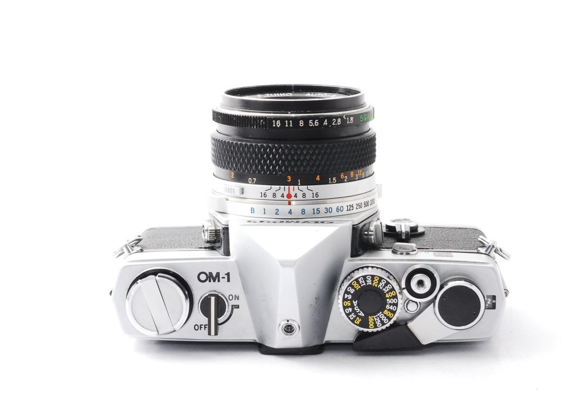 Olympus Om-1 Body Silver F.Zuiko Auto-S 50Mm F1.8 U48080090