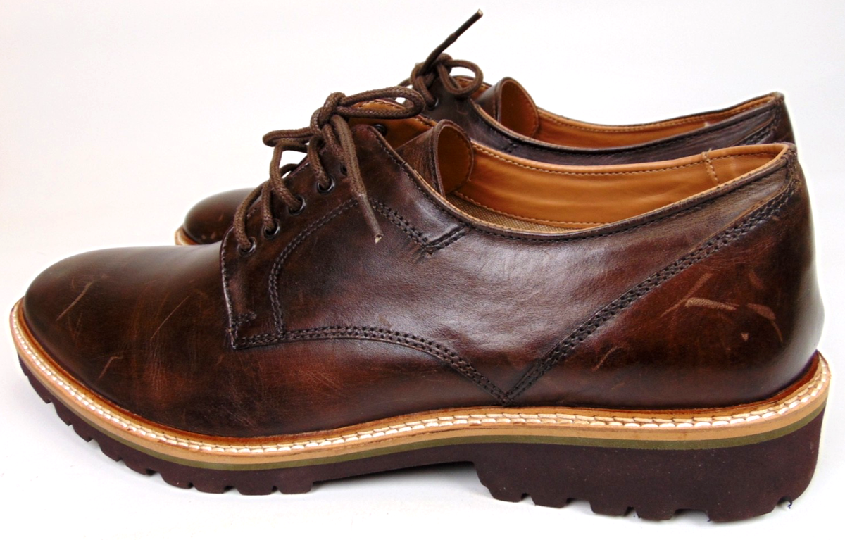 Steve Madden Mens Kany Oxford Dark Brown Size 10 M Amazon.com | Steve Madden Men main image 3