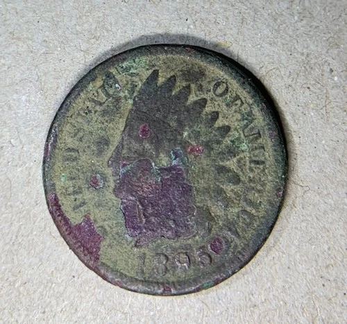 1895 Indian Head Penny 1 Cent