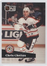 1991-92 Pro Set Chris Chelios #278 HOF 1md