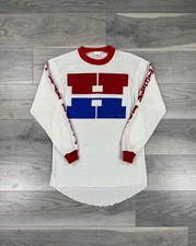 Vintage 70s Hi Point Racing Honda Team Motocross Mesh Jersey Made In USA Size XL