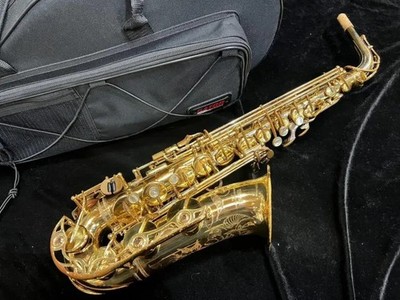 YAMAHA YAS-62 Purple Logo Altsaxophon 1. Generation J Guard gebraucht mit Koffer