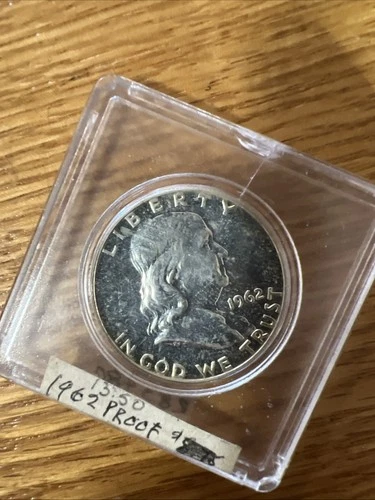 1962 50C (Proof) Franklin Half Dollar 90% Silver