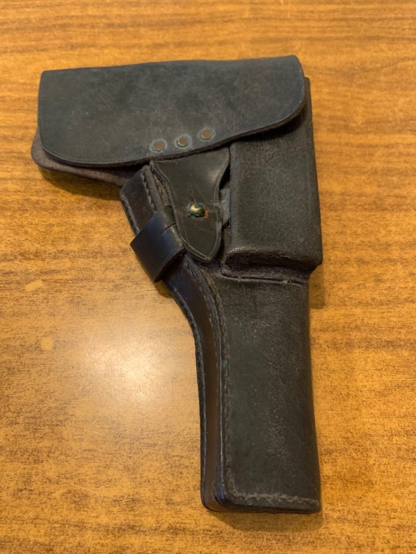 PRE-WWII SPANISH ASTRA 400 MOD. 1921 LEATHER HOLSTER