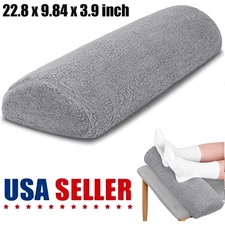 Recliner Foot Pillow Cushion Half Moon Leg Support Pillow Sleeping Sofa Footrest