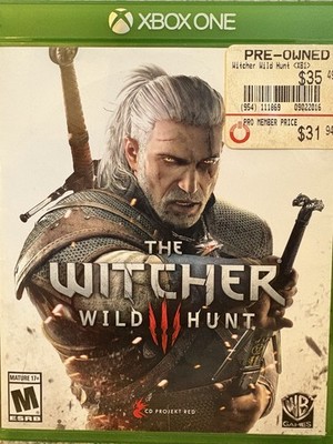 The Witcher 3: Wild Hunt Soundtrack Case Manual and Map NO GAME DISC