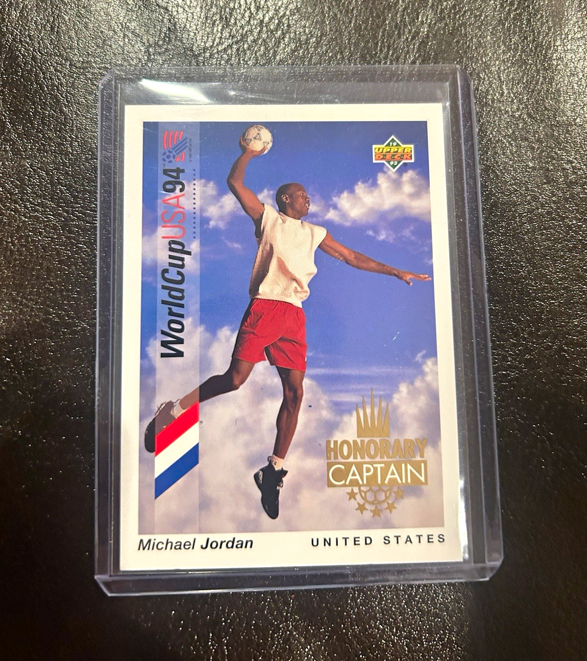 Upper Deck 1993 World Cup USA 94 Preview Honorary Captain Michael Jordan #HC3