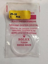 ROLEX ORIGINAL CRYSTAL REF 25-32 MILGAUSS 1019 - NEW SEALED PLASTIC