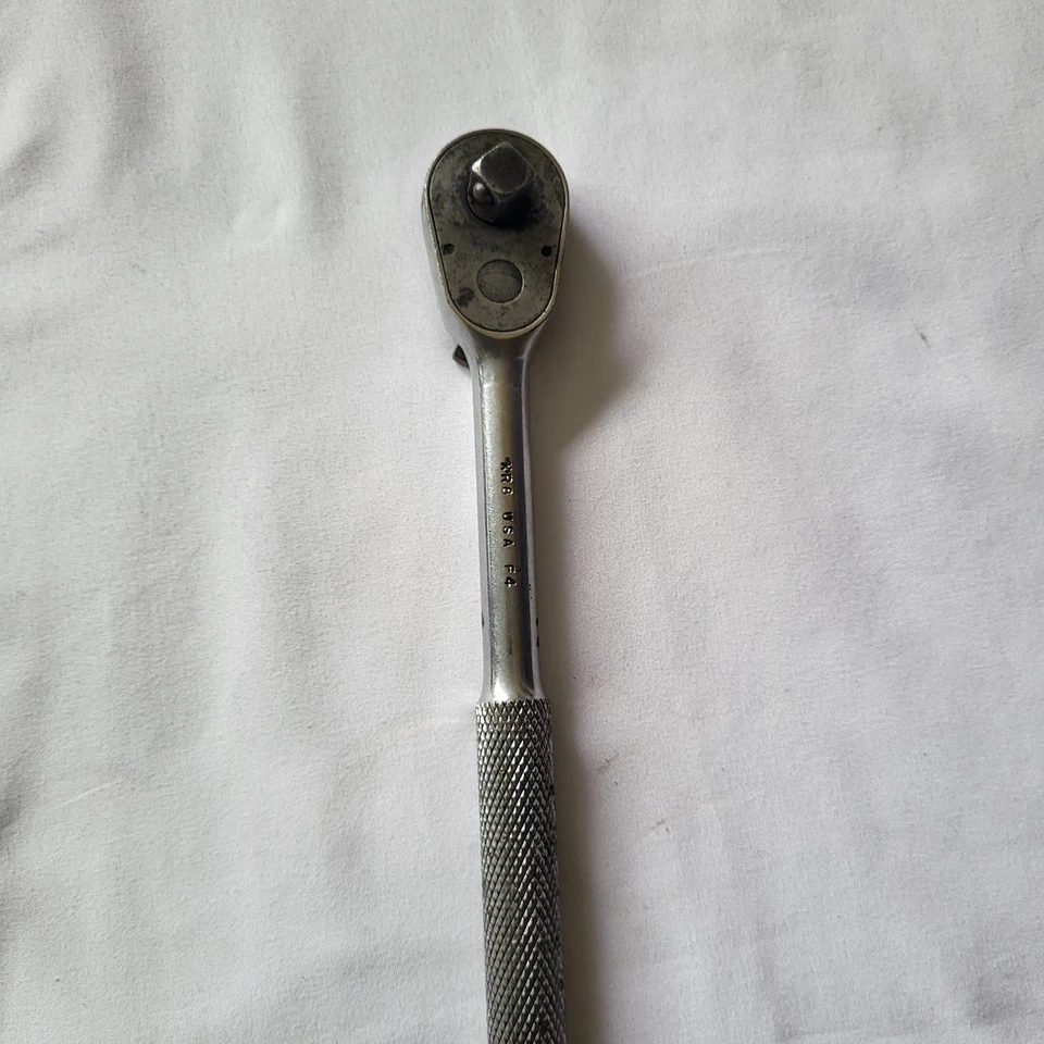 MAC Tools XR8 F4 3/8” Drive 7-1/2” Long Ratchet USA Made - Image 3 of 4