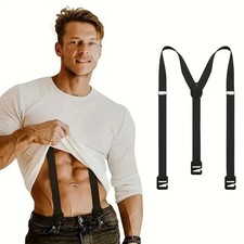 Hidden Suspenders Adjustable Under The Shirt Suspenders for Men Fashion