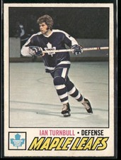 1977-78 O-Pee-Chee Ian Turnbull #186 Toronto Maple Leafs