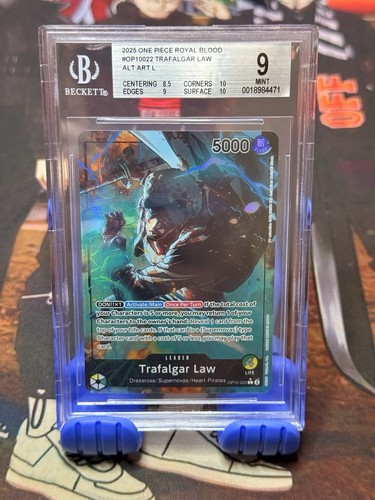 Trafalgar Law (Parallel) graded BGS 9 for sale on eBay