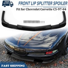 For Chevy Corvette C5 1997-2004 Zr1 Style Gloss Black Front Lip Splitter Spoiler