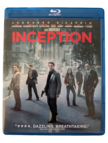 Inception (Blu-ray, 2010) Leonardo DiCaprio, Joseph Gordon-Levitt & Ellen Page - 第 1/2 張圖片