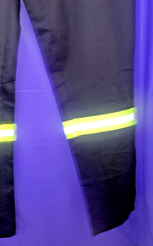 NWT Big Bill Work Pant Protective Logger Welder Reflective 34x36 100% Cotton NAV - Picture 4 of 12