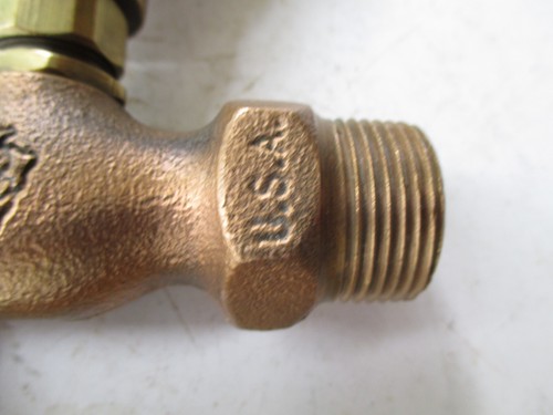 Vintage Solid Brass Hen Faucet / Outdoor Water / Garden Faucet - Picture 2 of 11
