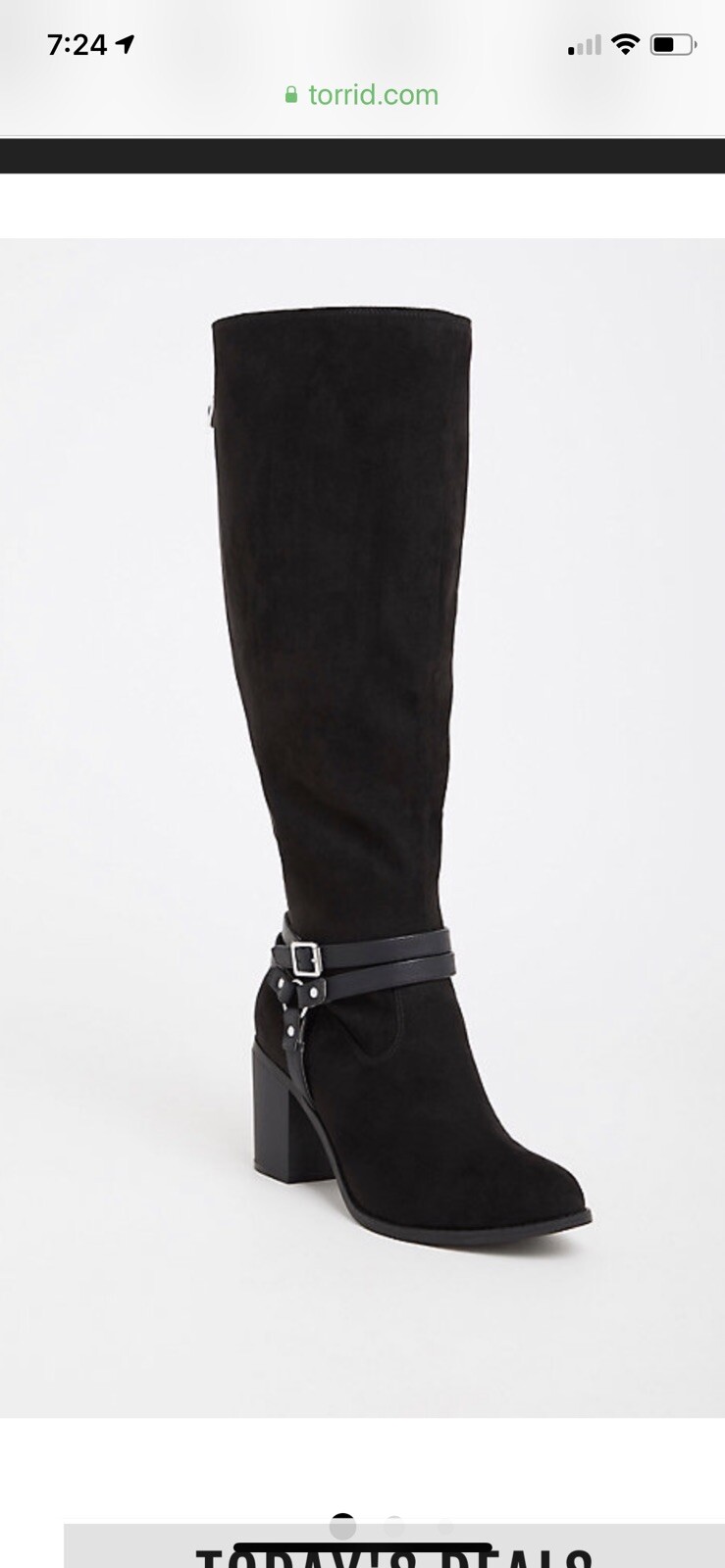Torrid Strappy Boot Wide Width With Extra Wide Calf Torrid Strappy Boot Wide Width With Extra Wide Calf