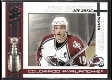 2003-04 Pacific Quest for the Cup #26 Joe Sakic Colorado Avalanche Card HOF