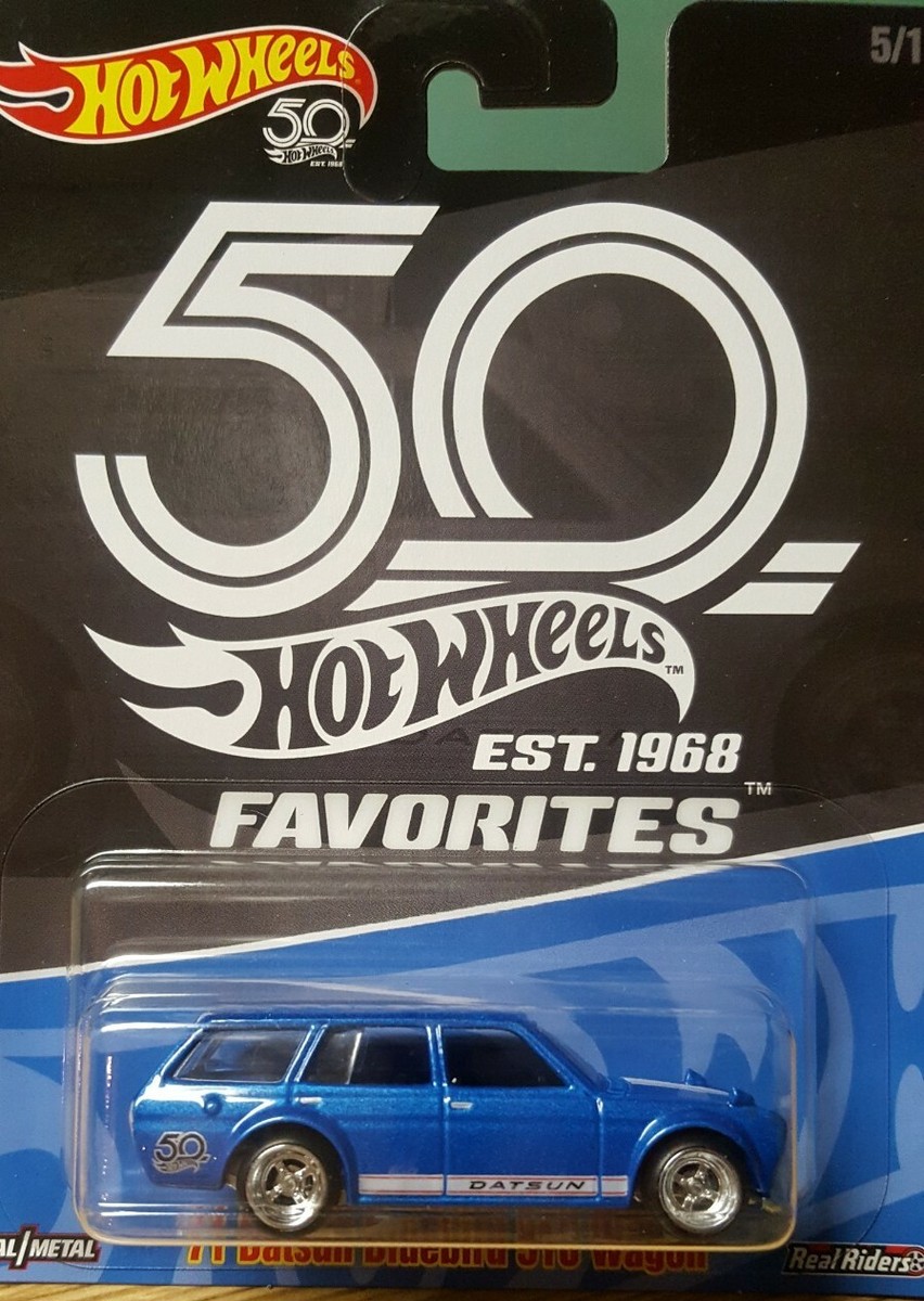 Hot Wheels 50th Anniversary Favorites '71 Datsun Bluebird 510