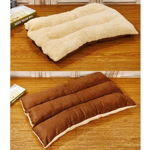Pet Dog Cat Bed Cushion Warm Plush Puppy Mat Washable Pillow For Large Dog Cat - Picture 4 of 11