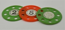 LOT OF 3 - Pool Central Set Multi-Colored Swimming Swim Pool Diving Game Discs 