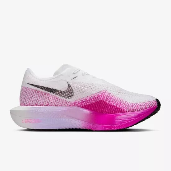 Nike ZoomX Vaporfly Next% 3 White Vivid Purple DV4129-104