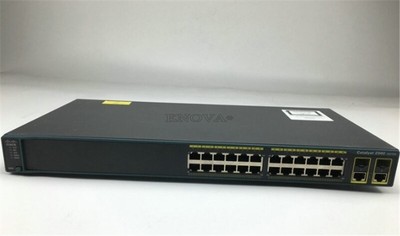 1Pcs Cisco Catalyst WS-C2960-24TC-L 24-Ports Switch at