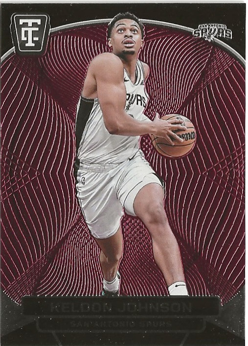 2024-25 Panini Totally Certified Keldon Johnson #101 San Antonio Spurs