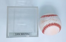 AUTÉNTICO DAN MARINO Firmado AUTOGRAFIADO Béisbol MIAMI DOLPHINS FÚTBOL AUTOMÁTICO